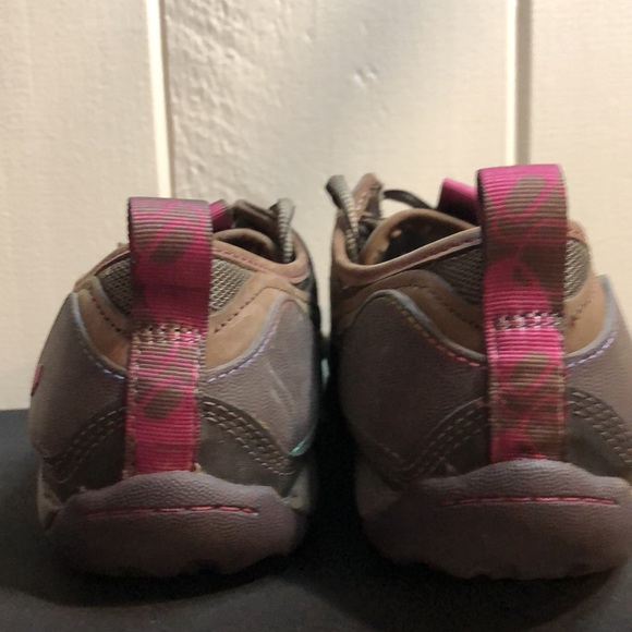 Merrell Brown Stone Women's Casual Lace Up Leather Shoes - Picture 6 of 8